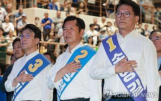 김민석, 민주당 호남 경선 57.54%로 압승…누적 득표도 과반
