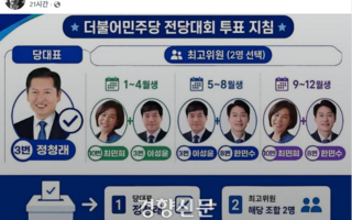 친청계 ‘생일 투표’ 전략 공유에 김민석파 ‘격앙’···“이게 진짜 계파 정치, 당원 모독”