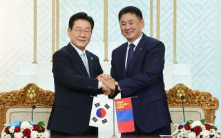 한-몽, 유통물류 협력키로…광물·소비재·디지털 MOU 체결도