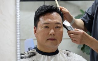 머리 깎고 14년 만에 논산 훈련소 입소한 천하람