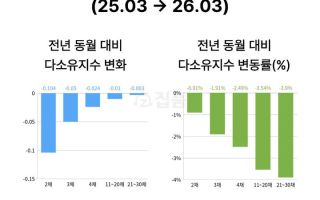 "다주택자 보유 주택 감소세 뚜렷…11~20채 구간 감소폭 최대"