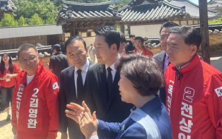 장동혁 "자기 죄 없애려는 李 용납 못 해"…충청 찾아 표심 공략