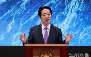 라이칭더 "美무기 구매 계속해야 대만 미래가 외부 세력에 결정되지 않을 것"