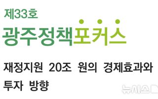 "전남광주특별시 20조 지원, GRDP 최대 132조까지 확대"