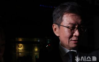조사 마친 정몽규 전 대한축구협회장