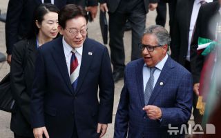 이 대통령 "한-멕시코 국민 닮은 점 많아…축구·노래 좋아하고 욱하기도 "