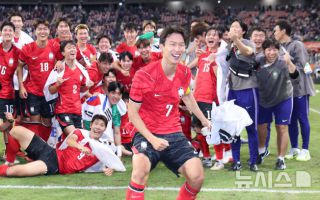 축구대표팀 '숙적' 일본 꺾고 아시안게임 남자 축구 4연패 달성
