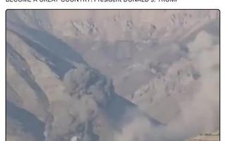 트럼프, 이란 교량 폭격 영상 공개…"늦기 전에 협상하라" 압박