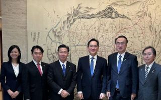 이재용 회장, 日 참의원 대표단과 오찬…반도체 협력 확대 행보