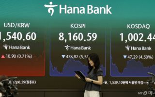 원달러 환율 한때 1560원 돌파…17년만에 최고