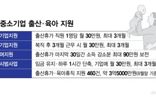 눈치 안보고 육휴… 서울시 지원에 기업 90% "도움"