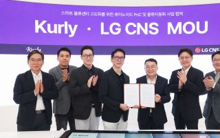 로봇이 물류관리 '척척'…LG CNS·컬리, 사업협력
