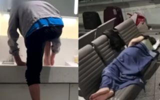 “공항 화장실서 샤워하는 노숙인들 퇴거”…‘인권 침해’ 주장에 시끌