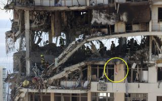 “남은 것은 수건 한 장뿐…러 미사일에 파괴된 우크라 고층 아파트