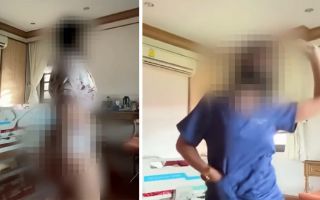 환자 앞에서 술 마시고 '섹시 댄스' 간병인 논란…신체 노출도 포착