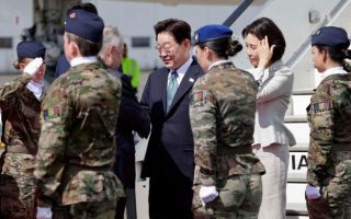 李 유럽 순방 환송 행사에 정청래 등 지도부 불참…金총리는 참석