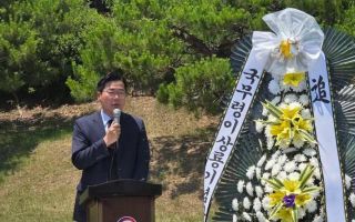 박찬대 인천시장 당선인 "이상룡 선생 통합과 단결 인천에서 실현하겠다"
