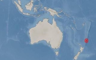 뉴질랜드 타우랑가 북동쪽 바다서 규모 6.0 지진