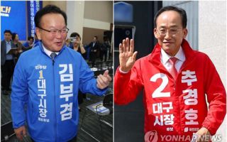 후보 등록 앞두고…김부겸·추경호 대구 표심 공략 총력전