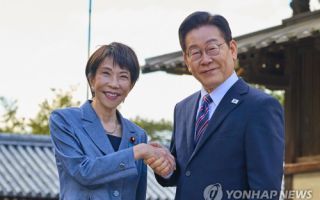 李대통령, 고향 안동서 日다카이치 총리와 회담…세번째 대좌