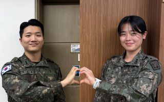"전차로 접경지 함께 지킨다"…현역 유일 기갑장교 부부