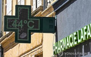 기록적 폭염에 프랑스 초과 사망자 1천명…고령층 피해 집중