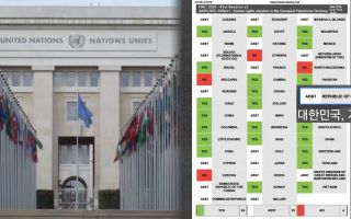 정부, 팔레스타인 결의안 '기권'…"제반 요소 고려"