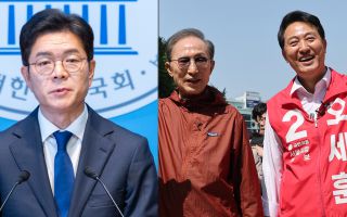 정원오 "감사의 정원 이전"…MB 만난 오세훈