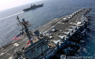 항공모함 부재에…美언론, '태평양 안보 공백 현실화' 우려 제기