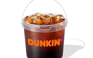 美서 난리 난, 던킨 1.4ℓ커피…"양동이째 마신다"