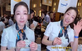 '현대家 며느리' 노현정…바자회서 깜짝 근황 공개