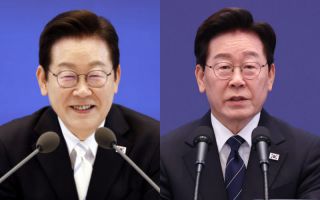 지지율 오르내릴 때마다 달랐다…李 대통령 7번의 표정