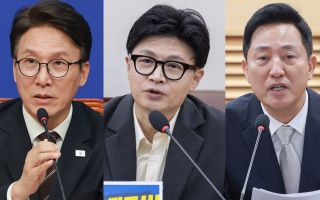 차기 대통령감 누구?…김민석 18.1%·한동훈 17.0%·오세훈 13.1%