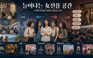안전 vs 역차별⋯女전용 공간 둘러싼 글로벌 논쟁