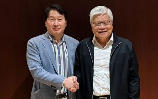 최태원 회장, TSMC 회장과 회동…반도체 '삼각동맹' 굳힌다