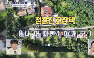 "마을 50% 차지한 듯"…정용진 회장 저택 외관 공개