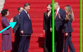 시진핑 악수 거절하며 뒷걸음질 친 멜라니아…'어색한 작별'에 목인사만
