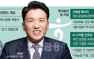 함영주號 하나금융 5000억 인프라 투자…‘주민 설득ʼ 과제