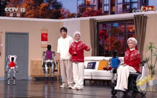 할머니 연기 척척… 10억명 홀린 中로봇