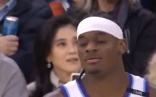 이부진 사장이 왜 여기에?···'서울대 합격' 아들과 NBA 경기서 포착