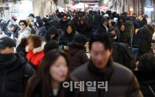 설 앞둔 재래시장, 북적북적