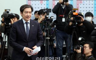 조국 "합당 불발 당원 모욕감…지방선거 與 단일화 요구 생각 없어"