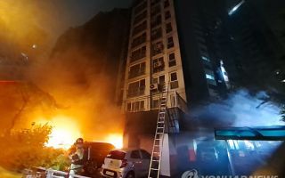 광명 아파트 화재로 3명 심정지 등 65명 중경상…"주차장 발화"(종합3보)