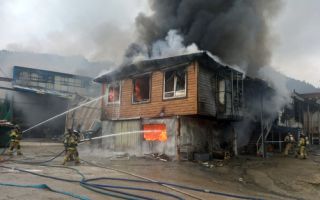 해남서, 건설자재 도매업체 건물 화재…인명피해 없어