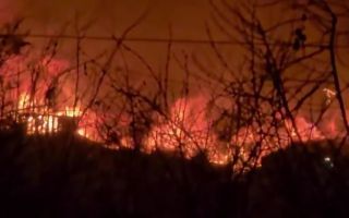 서울 구룡마을 큰불 여파로 양재대로 일부 통제