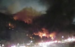 부산 기장 산불 대응 2단계 격상...강풍에 진화 어려움