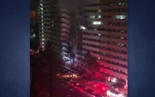 서울 강남 은마아파트 화재...소방, 현재 진화 중