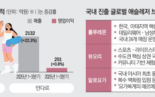 글로벌 브랜드, 줄줄이 한국 상륙…젝시믹스·안다르, 품질 강화·영역 확대 ‘생존전’