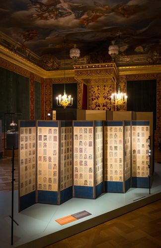 조선시대 병풍 전시 '행복한 삶'ⓒStaatliche Kunstsammlungen Dresden, Photographer Oliver Killig [드레스덴박물관연합 제공. 재판매 및 DB 금지]