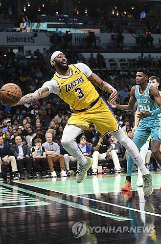 앤서니 데이비스 [USA TODAY Sports=연합뉴스]